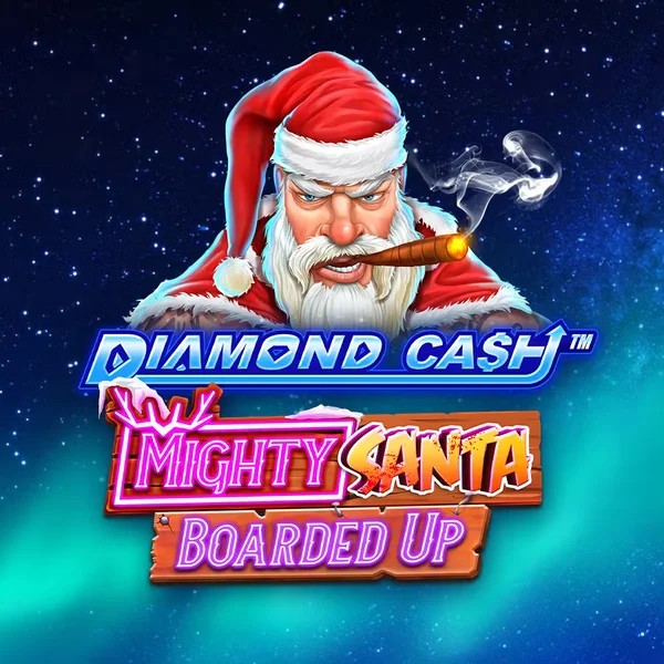 Diamond Cash Mighty Santa Boarded Up game by Greentube – logo hosted on Hypekasino Casino