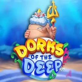 Dorks of the Deep slot logo by Hacksaw Gaming at Hypekasino CasinoDorks of the Deep