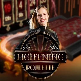 Lightning Roulette logo – Live Casino by Evolution at Hypekasino Casino
