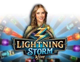 Lightning Storm slot visual from Evolution available on hypekasino.eu