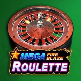 Mega Fire Blaze Roulette slot logo by Playtech at Hypekasino Casino