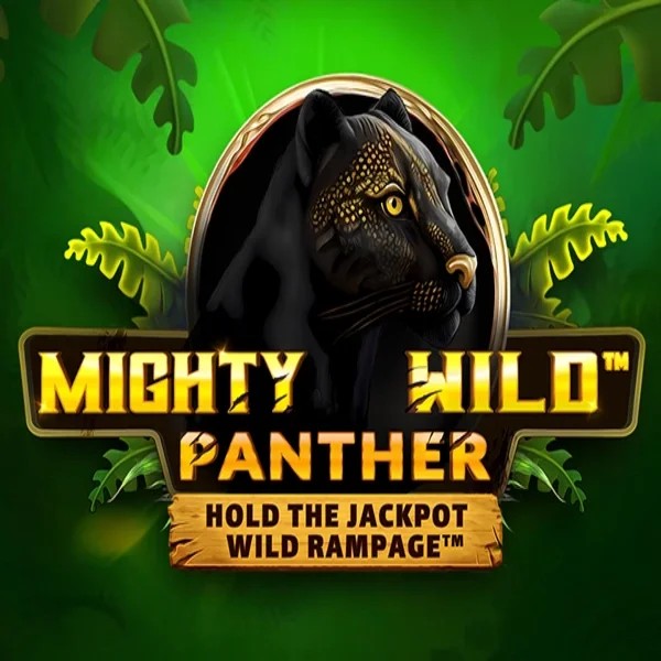 Mighty Wild Panther online game logo by Wazdan on hypekasino.eu
