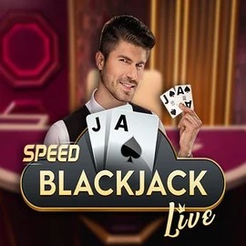 Official Live Casino logo: Speed Blackjack by Pragmatic Play at Hypekasino Casino