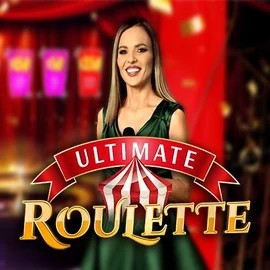 Official Live Casino logo: Ultimate Roulette by Ezugi at Hypekasino Casino