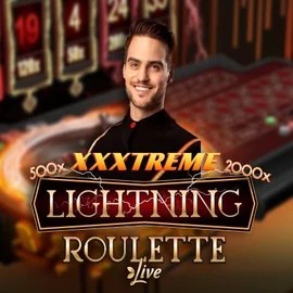 Live Casino logo of XXXtreme Lightning Roulette from Evolution at Hypekasino Casino